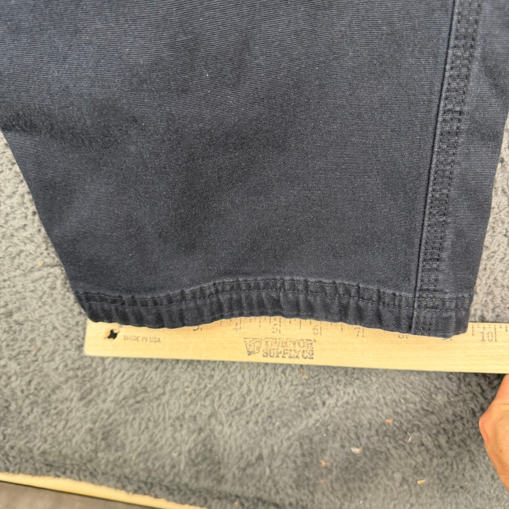 Duluth Trading Co Fire Hose Flex Cargo Work Pants Mens 42x30 Black Standard Fit - Picture 7 of 9